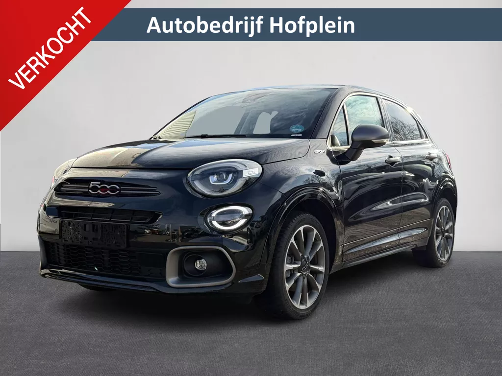 Fiat 500 X 1.5 Hybrid Sport Cabrio | Automaat | Airco-Ecc | Camera | Navigatie | LED-lichtpakket | PDC | LM-Velgen ( Vesteging - Vianen )