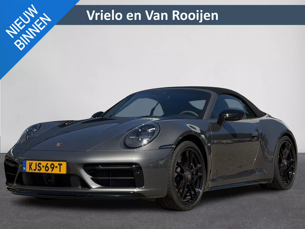 Porsche 911 Cabrio 3.0 Carrera 4 GTS | Burmester | Lift | Sportchrono | Matrix-LED | 360 | Memory | Sport-Design ( Vestiging - Nieuwegein )